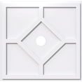 thumbnail image 1 of 24"OD x 3"ID x 8 1/4"C x 1"P Embry Architectural Grade PVC Contemporary Ceiling Medallion, 1 of 11