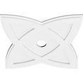 thumbnail image 1 of 24"OD x 3"ID x 9"C x 1"P Cosmo Architectural Grade PVC Contemporary Ceiling Medallion, 1 of 7