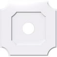thumbnail image 1 of 24"OD x 5"ID x 14 1/4"C x 1"P Locke Architectural Grade PVC Contemporary Ceiling Medallion, 1 of 11