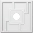 thumbnail image 1 of 24"OD x 5"ID x 8 1/4"C x 1"P Knox Architectural Grade PVC Contemporary Ceiling Medallion, 1 of 4
