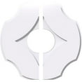 thumbnail image 1 of 24"OD x 7"ID x 8 1/4"C x 1"P Percival Architectural Grade PVC Contemporary Ceiling Medallion, Two Piece, 1 of 7