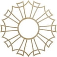 thumbnail image 1 of 24"OD x 8 1/2"ID x 1/4"T Augustus Wood Fretwork Pierced Ceiling Medallion, Birch, 1 of 3