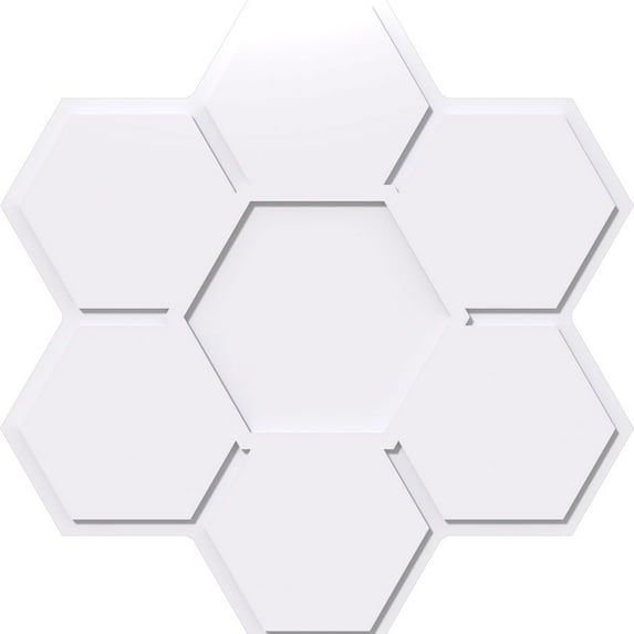 24"OD x 8 1/4"C x 1"P Daisy Architectural Grade PVC Contemporary Ceiling Medallion