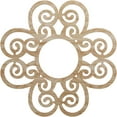 thumbnail image 1 of 24"OD x 8 1/4"ID x 3/8"T Cohen Wood Fretwork Pierced Ceiling Medallion, Red Oak, 1 of 3