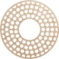 thumbnail image 1 of 24"OD x 8 3/4"ID x 1/4"T Fink Wood Fretwork Pierced Ceiling Medallion, Alder, 1 of 3