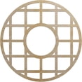 thumbnail image 1 of 24"OD x 8 3/4"ID x 1/4"T O'Neal Wood Fretwork Pierced Ceiling Medallion, Hickory, 1 of 3