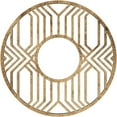 thumbnail image 1 of 24"OD x 8 3/4"ID x 3/4"P Empire Architectural Grade PVC Pierced Ceiling Medallion, Antiqued Bronze, 1 of 10