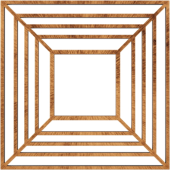 24"OD x 8 3/4"ID x 3/4"P Raven Architectural Grade PVC Pierced Ceiling Medallion, Antiqued Copper