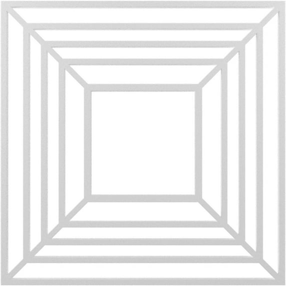 24"OD x 8 3/4"ID x 3/4"P Raven Architectural Grade PVC Pierced Ceiling Medallion