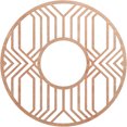 thumbnail image 1 of 24"OD x 8 3/4"ID x 3/8"T Empire Wood Fretwork Pierced Ceiling Medallion, Cherry, 1 of 3