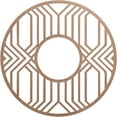 thumbnail image 1 of 24"OD x 8 3/4"ID x 3/8"T Empire Wood Fretwork Pierced Ceiling Medallion, Wood (Paint Grade), 1 of 3