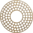 thumbnail image 1 of 24"OD x 8 3/4"ID x 3/8"T Fink Wood Fretwork Pierced Ceiling Medallion, Hickory, 1 of 3