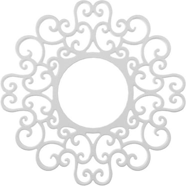 24"OD x 9 1/8"ID x 3/4"P Reims Architectural Grade PVC Pierced Ceiling Medallion