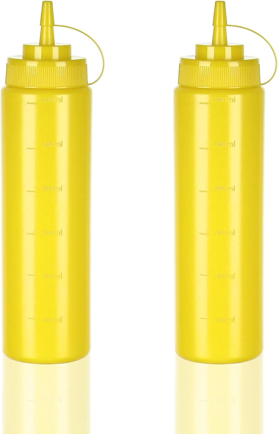 24 OZ Kitchen Foodservice Condiment Squeeze Bottles for Sauces,with ...