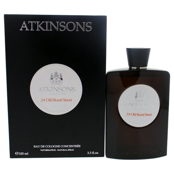 24 Old Bond Street Triple Extract by Atkinsons Eau De Cologne Concentree Spray 3.3 oz for Men