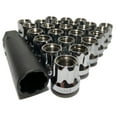 thumbnail image 1 of 24 Open End 14x1.5 Chrome 7 Spline Truck Bulge Lug Nut Large Diameter With Key, 1 of 1