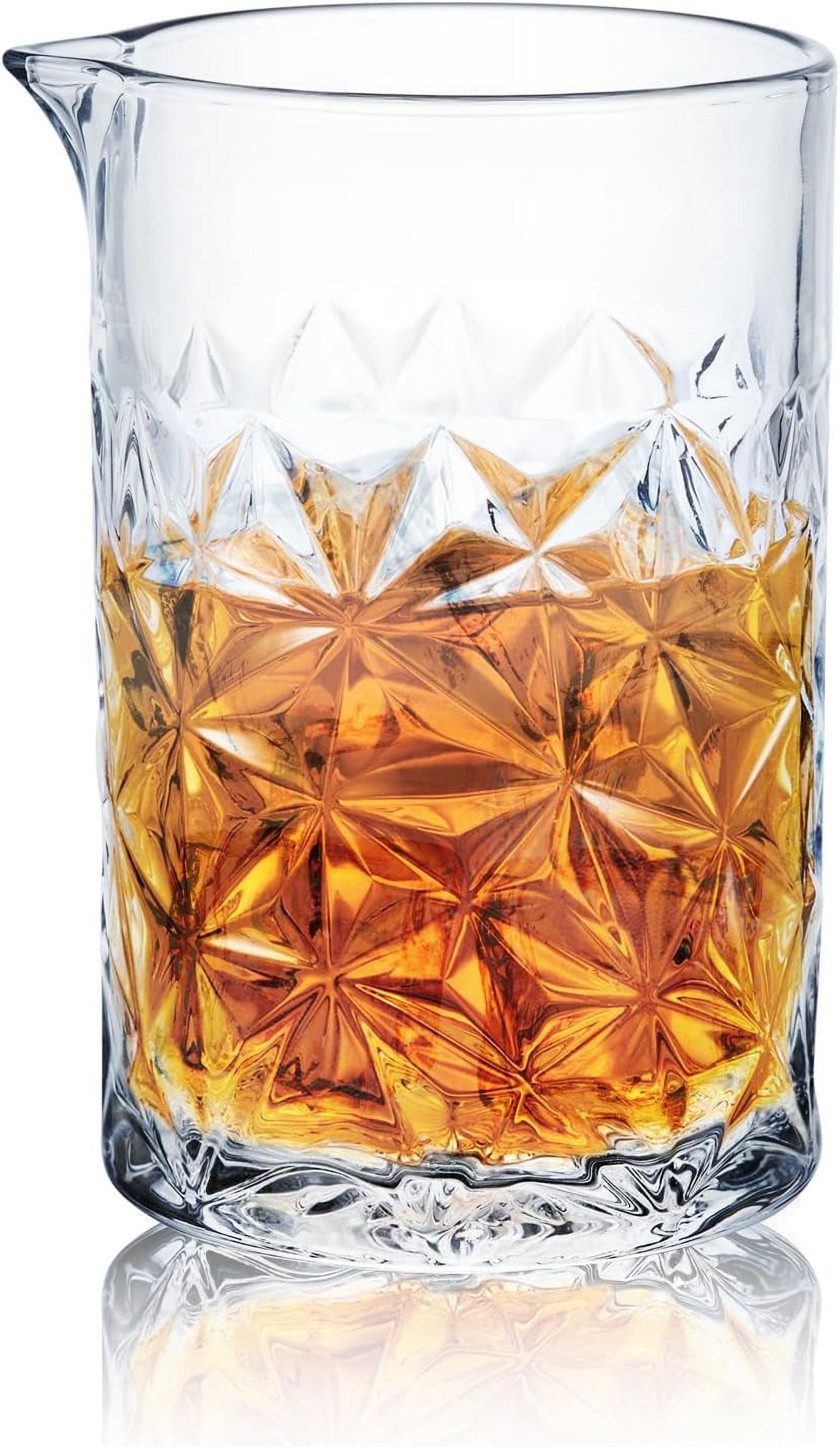 24 Ounces / 700ml Cocktail Mixing Glass, JOYCEMALL Crystal Stirring
