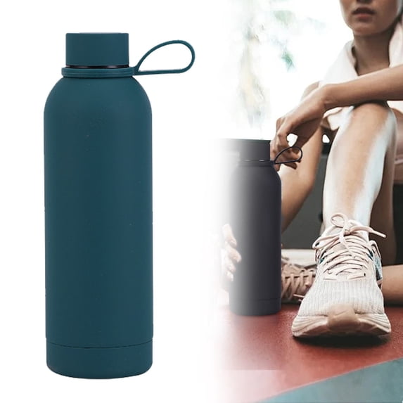 24 Oz Flask Stainless Steel Standard Mouth Water Bottle Double Wall Vacuum Insulated Coffee Cups for Cold & Hot Drinks Wide Mouth Lid, Keep Cold and Hot Big Sales!