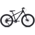 thumbnail image 1 of 24" Ozark Trail Timber Mountain Bicycle, 8 Speed, Black, Fits Riders 4'6" - 5'6", Teen, 1 of 16