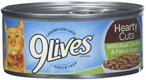 24 PACKS : 9 Lives Tender Slices with Real Chicken in Gravy Cat Food, 5 ...