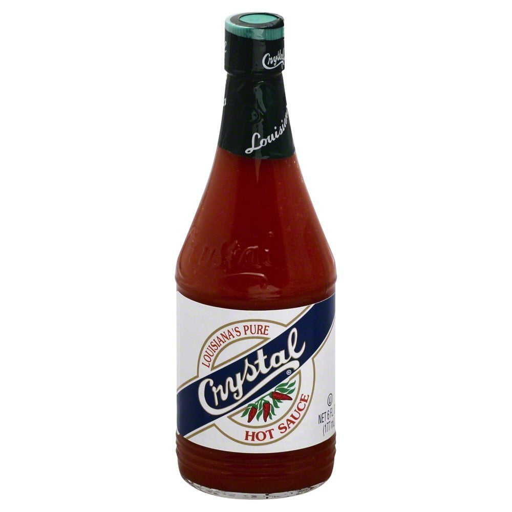 24 PACKS : Crystal Hot Sauce, 6 oz