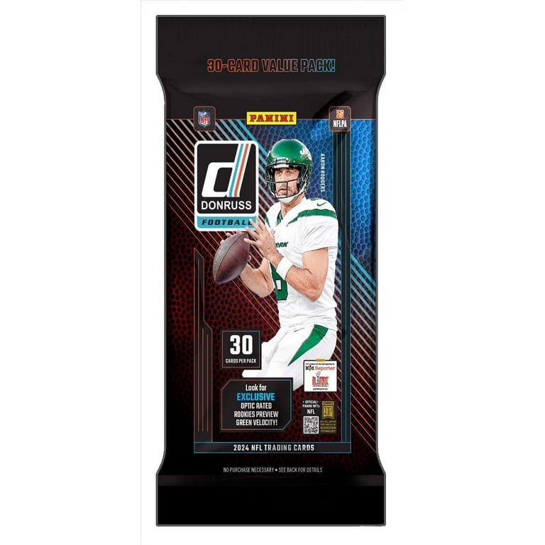 24 PANINI DONRUSS FOOTBALL FAT PACK - Walmart.com
