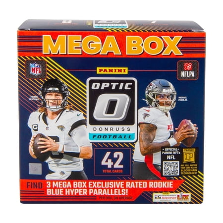 2024 Panini Donruss Optic Football Trading Cards Mega Box