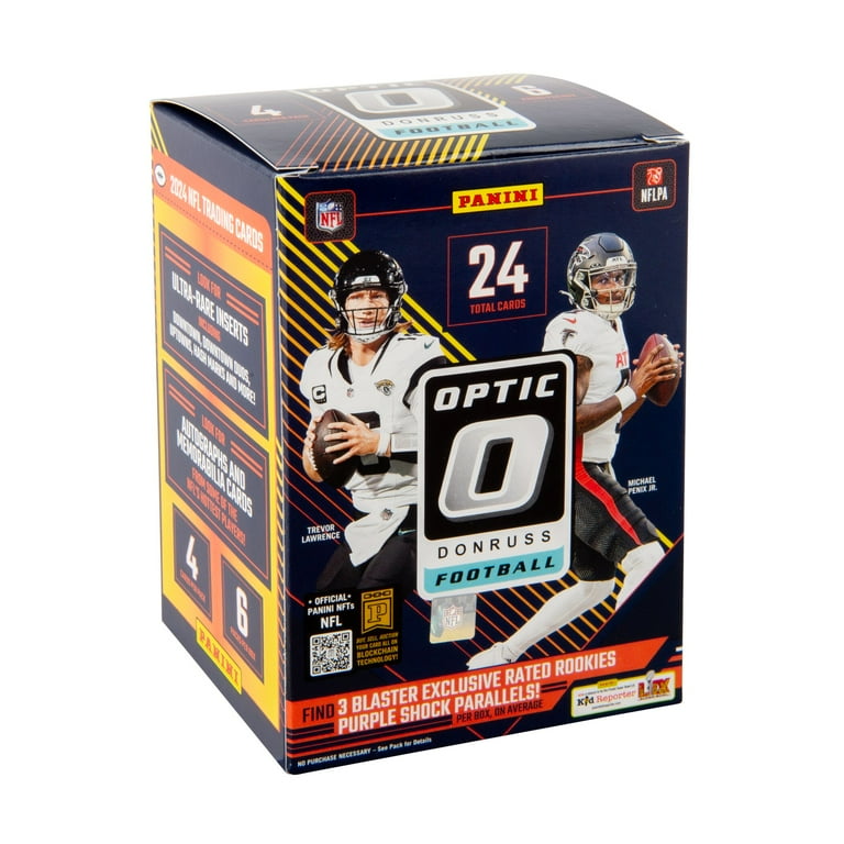 Panini, NFL Donruss Optic, Value Box, One Size, 24 Pack - Walmart.com
