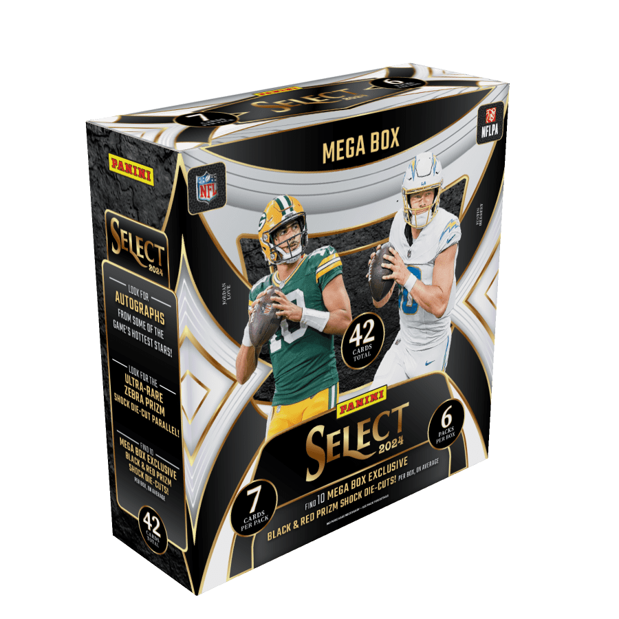 24 PANINI SELECT FOOTBALL MEGA BOX