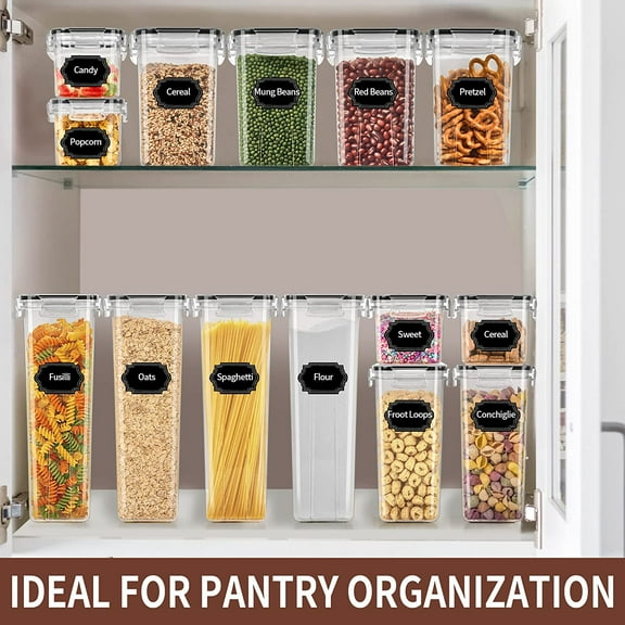 24 PCS Airtight Food Storage Containers Set with Lids - , Leak Proof, for Kitchen Pantry Organization