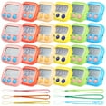 thumbnail image 1 of 24 PCS Bulk Digital Timer, Magnetic Timers for Classroom, On/Off Switch Minute Second Countdown Big LCD Display Timer, Loud Alarm for Exercise Cook Baking Teacher, 1 of 6