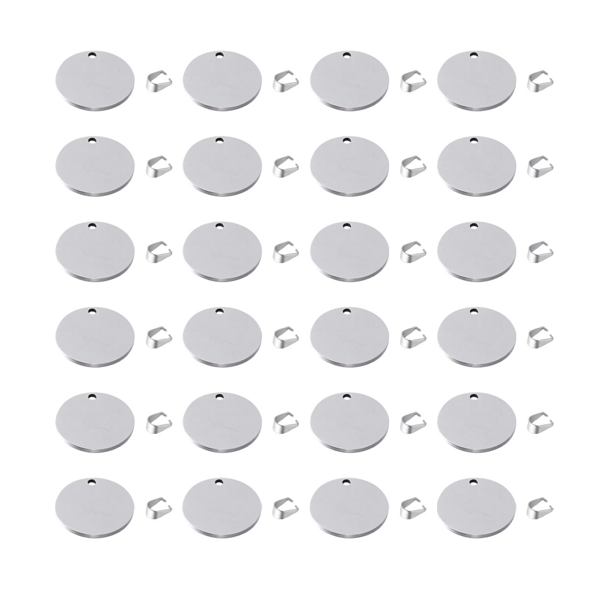 24 PCS DIY Pendant Cellphone Accessory Pendant Pendant Clasp for