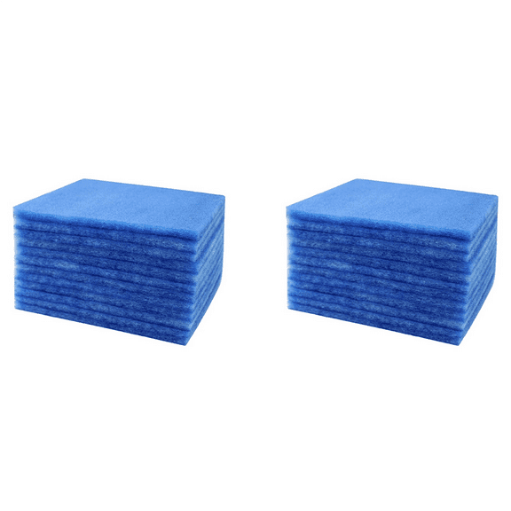 24 PCS Dryer Vent Filters Replacement for Funmas Vent Indoor Dryer Vent Air Purification Filter Element Reduce Odor,24 x Dryer Vent Filters Replacement,Blue