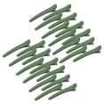thumbnail image 1 of 24 PCS Green Hair Clips for Styling Sectioning, 3.1 Inch Matte Alligator Hair Clips Hair Barrettes No Crease Duck Billed Hair Clip, Hair Styling Accessories for Women Girls, 1 of 5