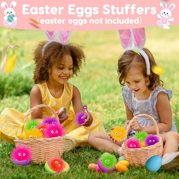 24 PCS LED Light Up Bouncy Balls Multicolor Flashing Sensory Toys Spiky Squeaky Design for Party Supplies Carnival Prizes and Stress Relief