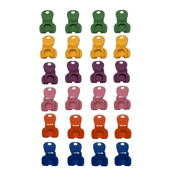 24 PCS Manual Can Opener, Colorful Plastic Soda Beer Can Protector Leakproof Soda Top Ring Opener Tool for Soda, Beer,24 * can opener,Mixed Color