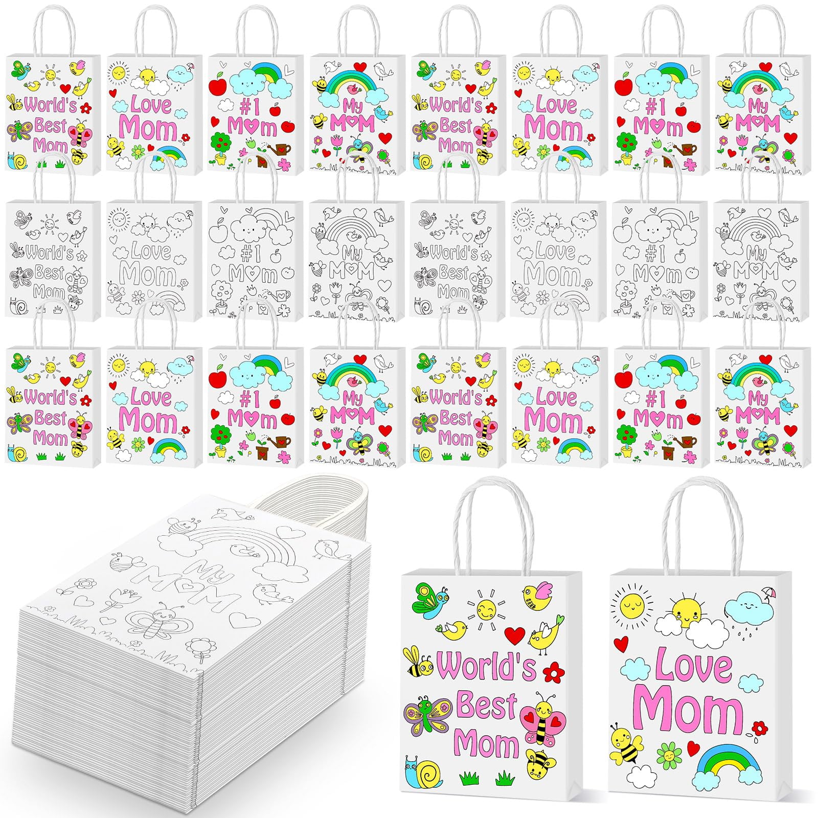 Affrolling Fathers Day Small Gift Bags Fathers Affrolling