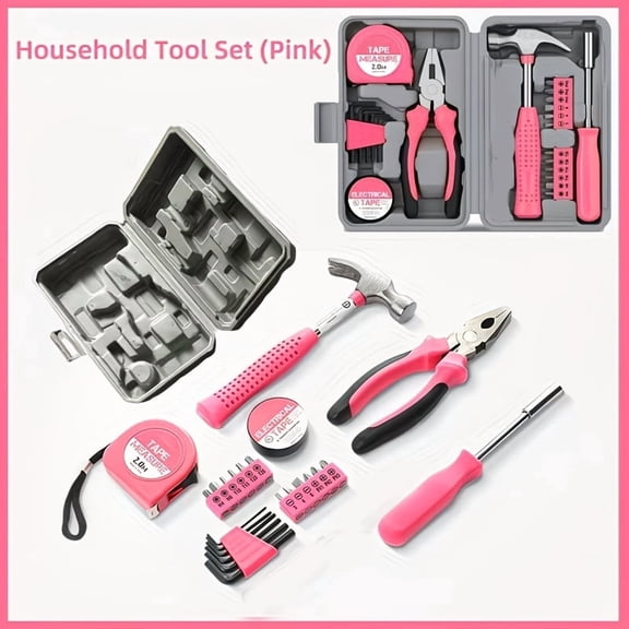 24 PCS PINK-tool set