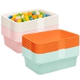 thumbnail image 2 of Aazon.co: Aitys 24 Pcs Plastic Art Trays 11 X 8.7 X 1 Inch Activity Craft Tray Organizer 2 of 14