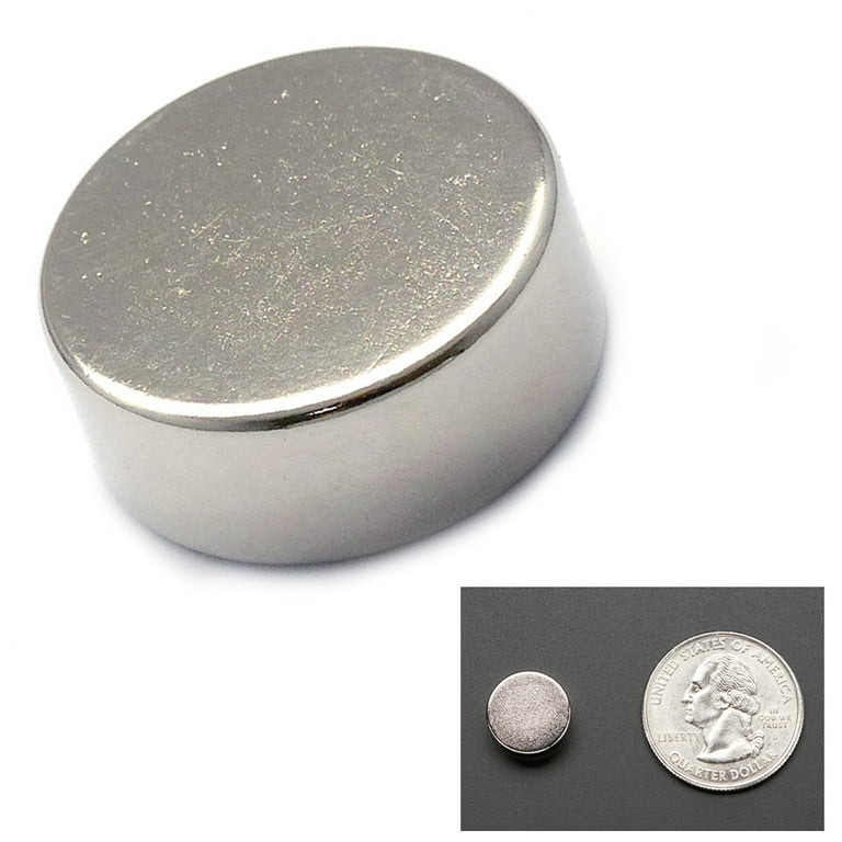 24 PCS Super Strong Disc Magnets 1/2 Diameter 8lb Strength Rare Earth  Neodymium