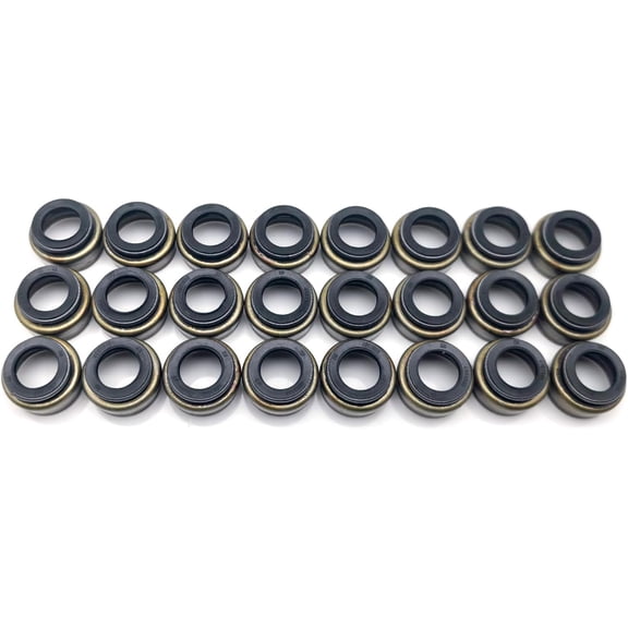 24 PCS Valve Stem Seal 3606766 4003966 For Cummins ISM11 QSM M11 Engine