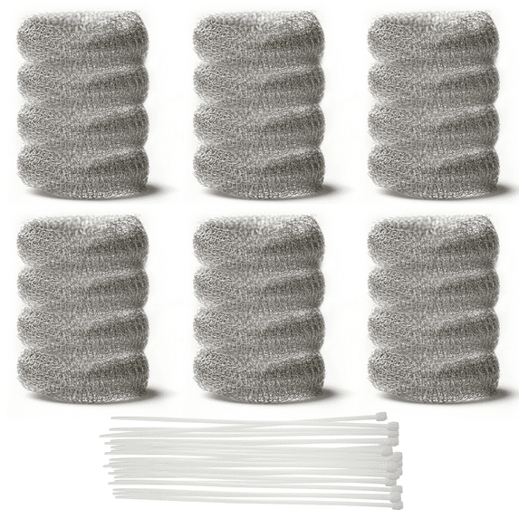 Linx Traps Ryxrhswzp, Washing Machine Drain Lint Trap, 24 PCS, Stainless Steel ...