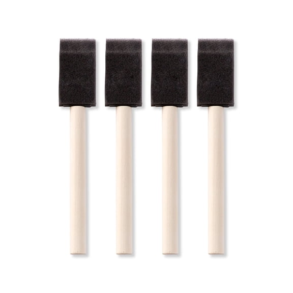 Craft Smart 1" Foam Brush Set, 24 Pack