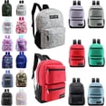 thumbnail image 1 of 24 Pack - 17" Wholesale Classic Bulk Backpacks - Mega Assortment 18 Different Color/Patterns, 1 of 7