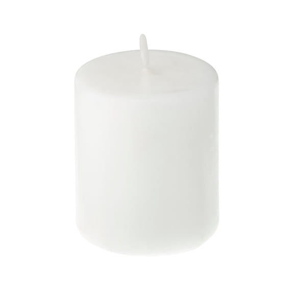 24 Pack: 2" x 2" Fresh Linen Mini Pillar Candle by Ashland