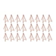 thumbnail image 1 of 24 Pack 5 Inch Mini Wood Display Easel Natural Wooden Tripod Holder Stand for Displaying Small Canvases and Photos, 1 of 8