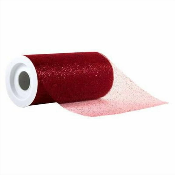 24 Pack: 6" x 10yd. Glitter Tulle by Celebrate It Occasions