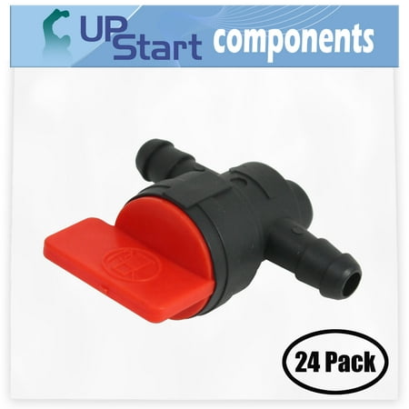 24-Pack 698183 Fuel Shut Off Valve Replacement for Briggs & Stratton 21B807-0143-B1 Engine - Compatible with 494768 Fuel Cut Off Shut Off Valve