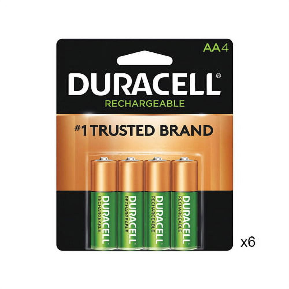 24-Pack AA Duracell Rechargeable (DX1500) Batteries (2500 mAh)