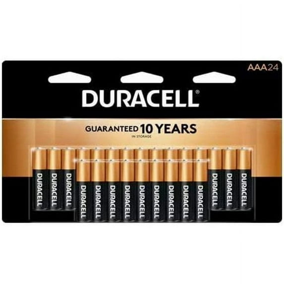 24 Pack"AAA" Duracell CopperTop Alkaline Batteries (Original Version)